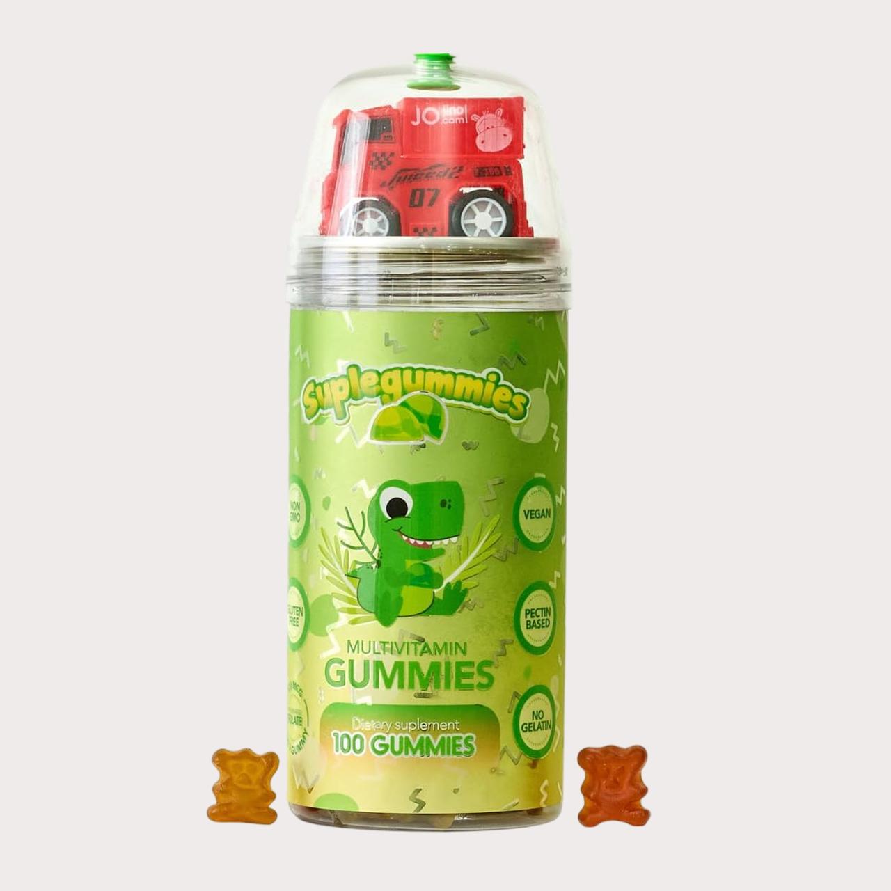 Image of Ziva Suplegummies + Car Toy (100 Gummies)