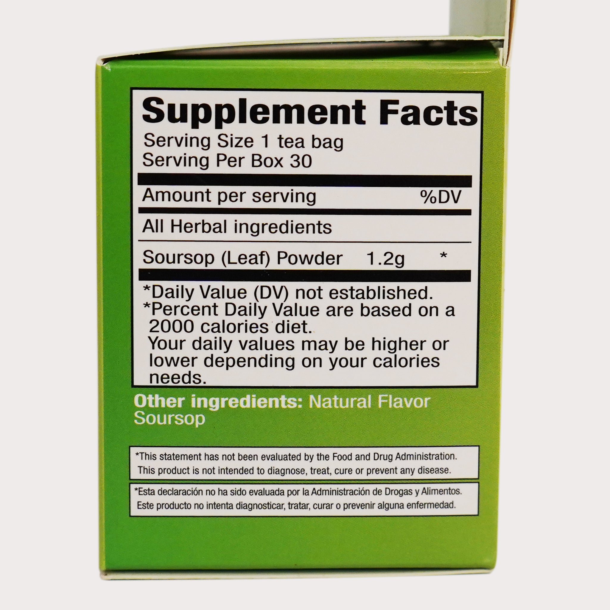 Image of Soursop Leaf Tea (Té de Guanábana)