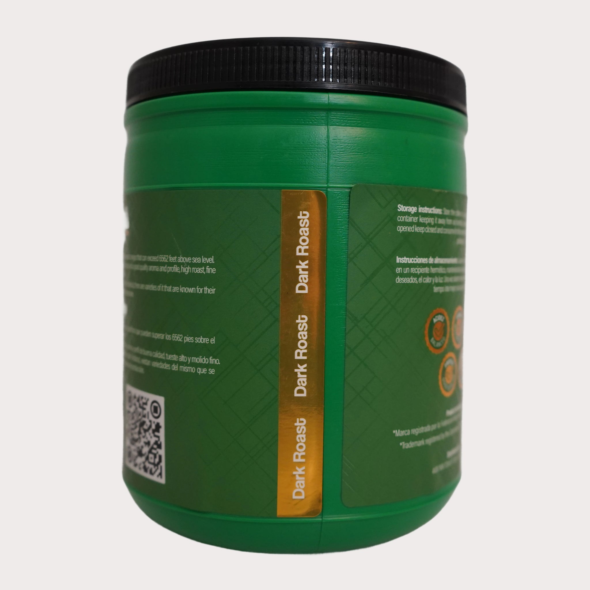 Image of Ziva Premium Coffee – Dark Roast Espresso, 100% Café de Colombia (640g)