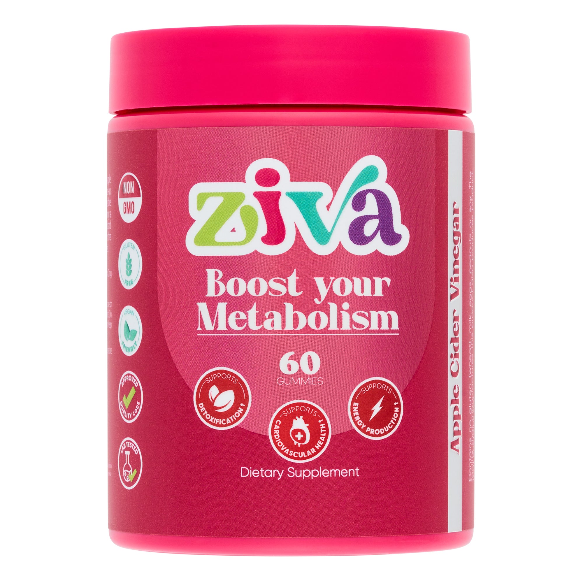 Ziva Boost Your Metabolism (60 Gummies)