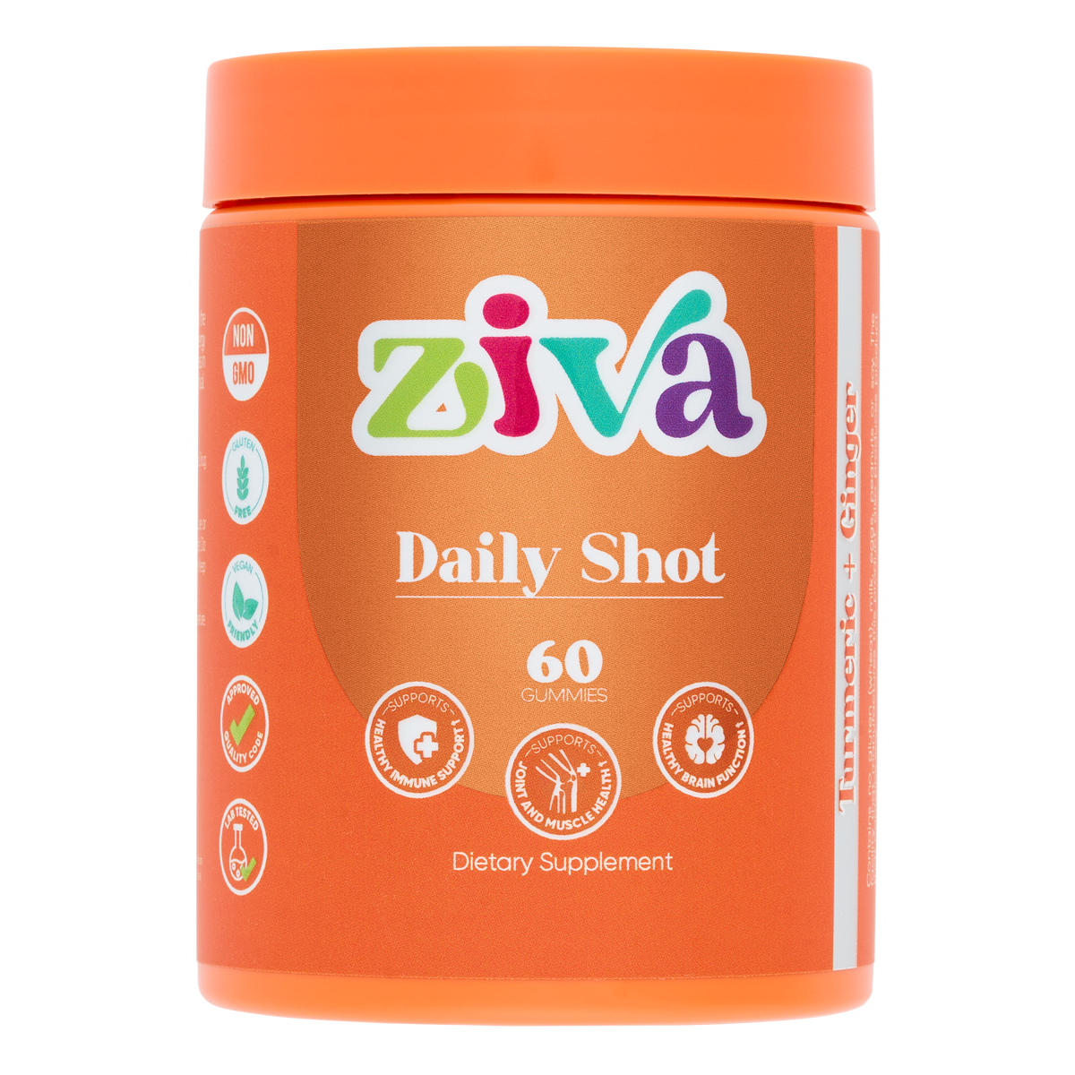 Ziva Daily Shot (60 Gummies)