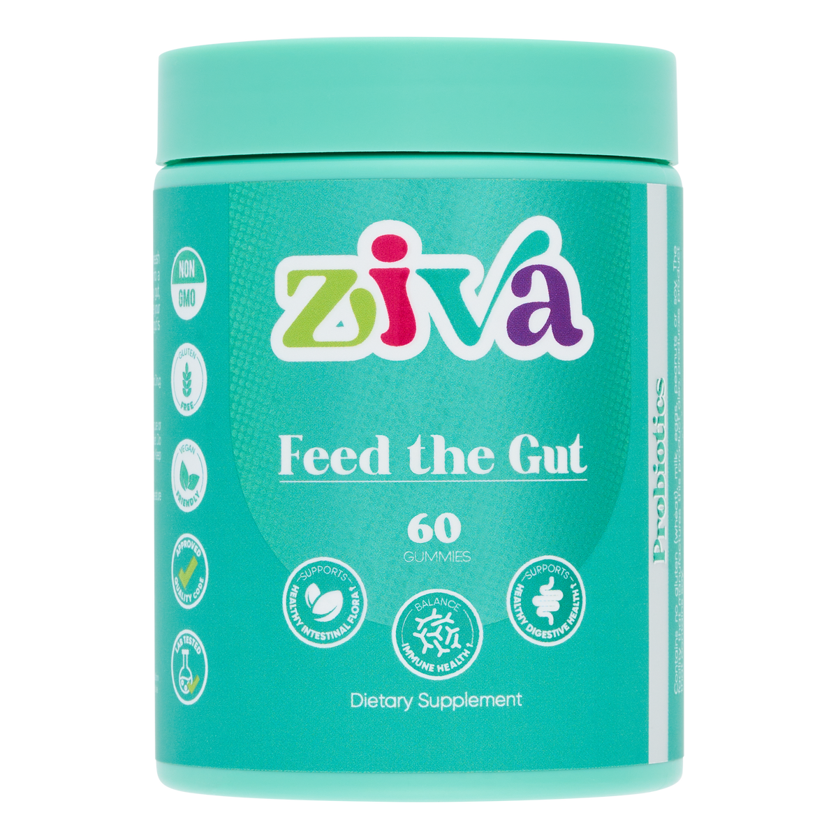 Ziva Feed The Gut (60 Gummies)