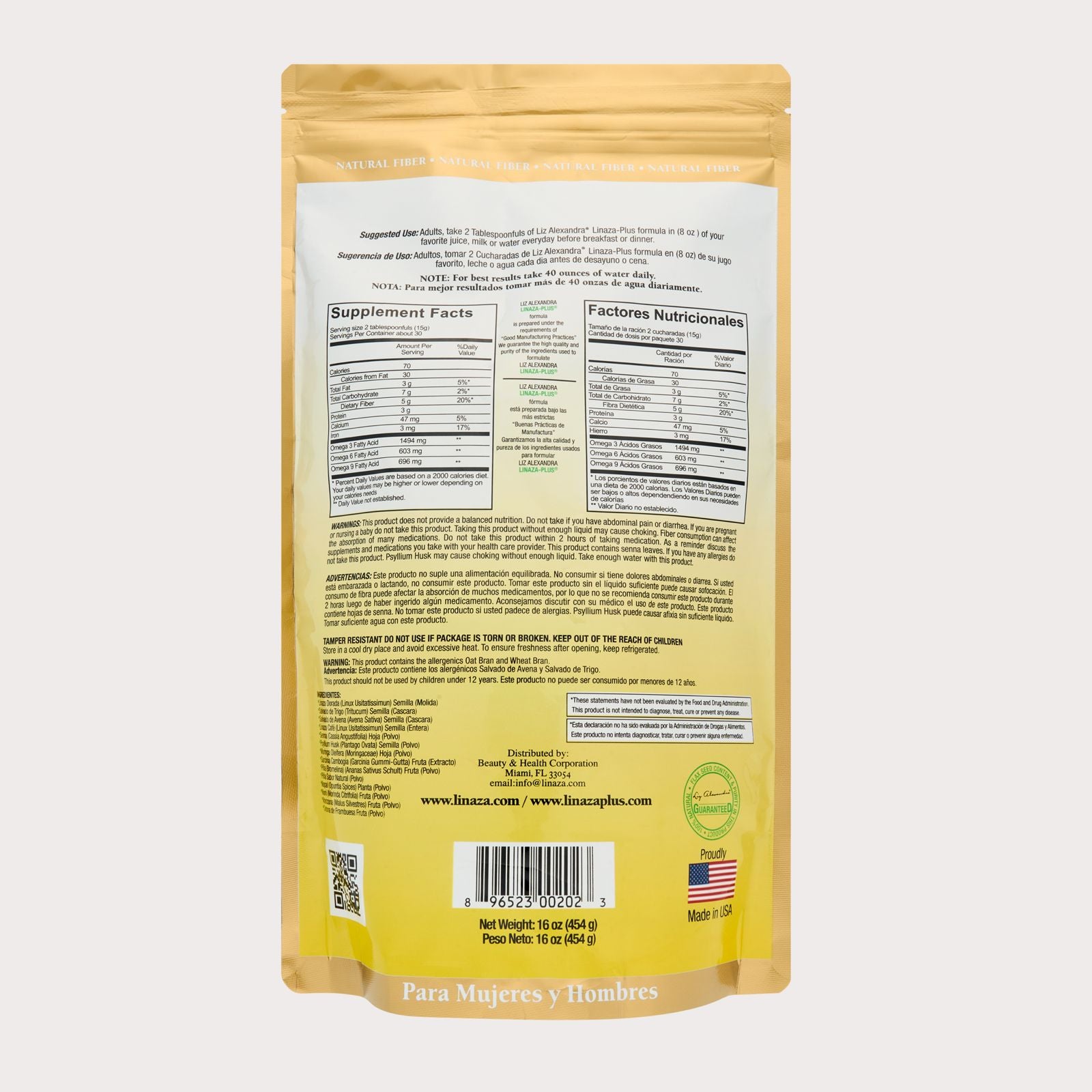 Image of Linaza-PLUS Pineapple & Moringa