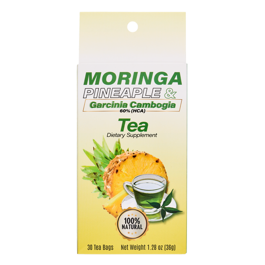 Moringa Tea with Pineapple & Garcinia Cambogia