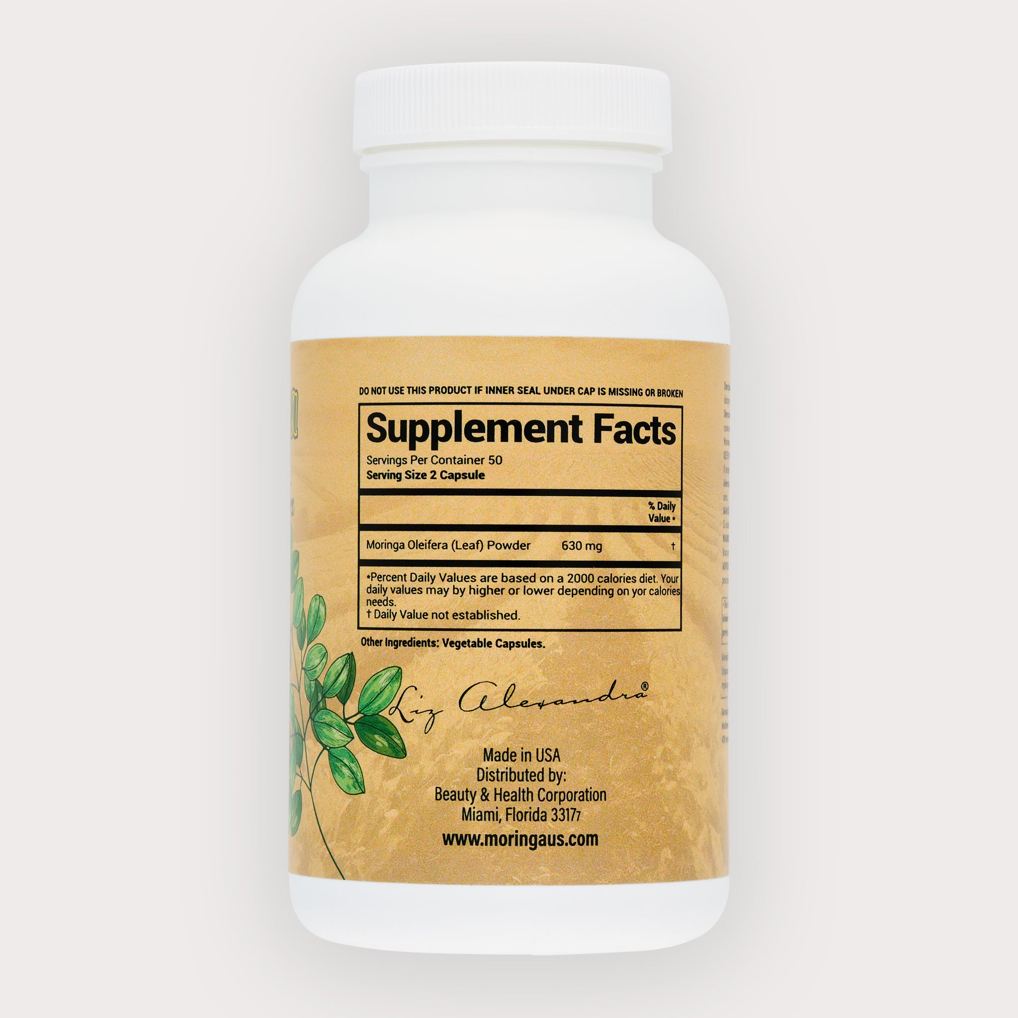 Image of Moringa Oleifera Capsules