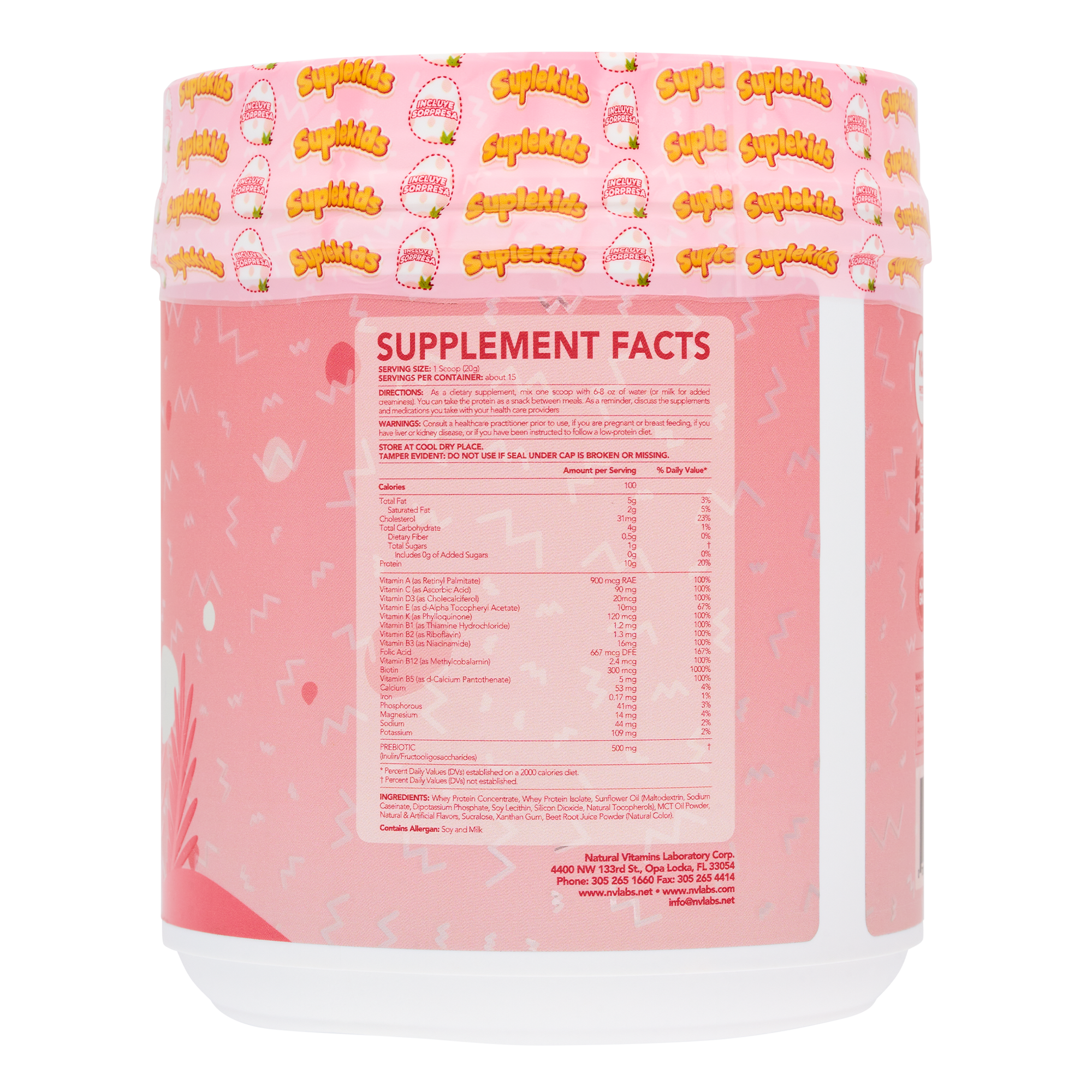 SupleKids Nutritional Supplement - Strawberry Flavor