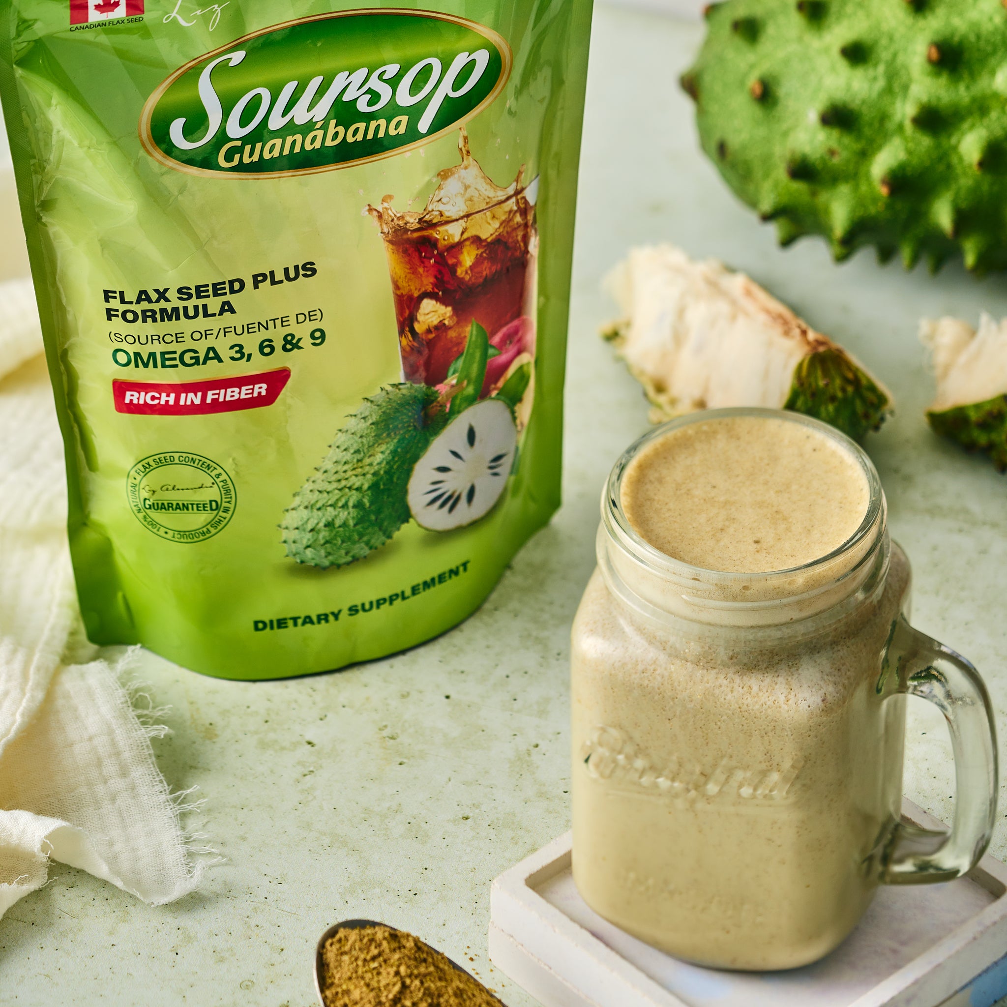 Image of Soursop Guanábana with Flaxseed Plus Formula