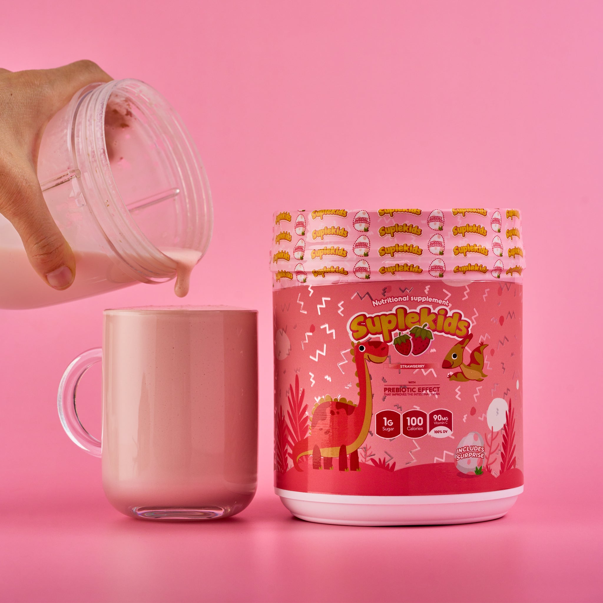 Image of SupleKids Nutritional Supplement - Strawberry Flavor