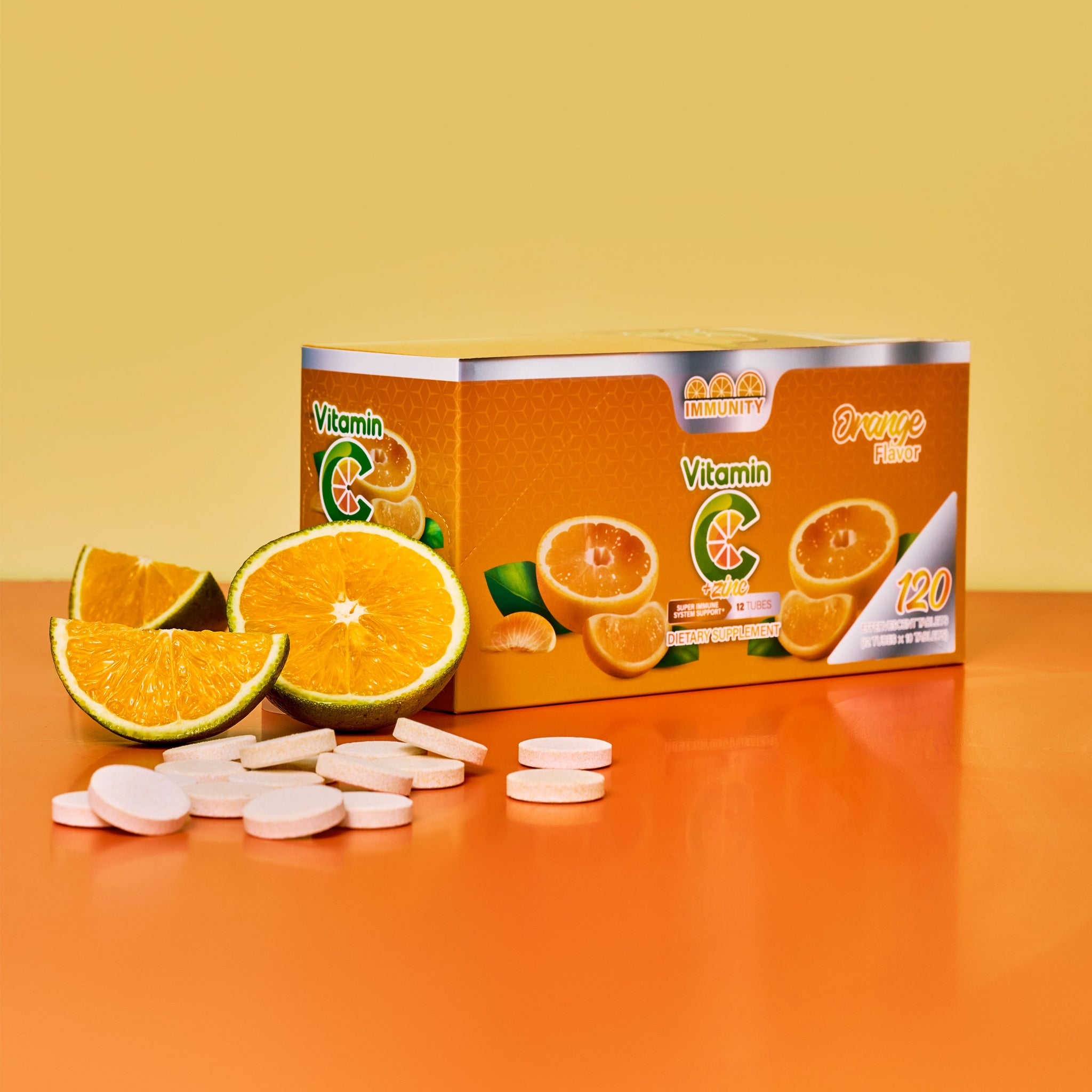 Image of Vitamin C + Zinc Effervescent Tablets