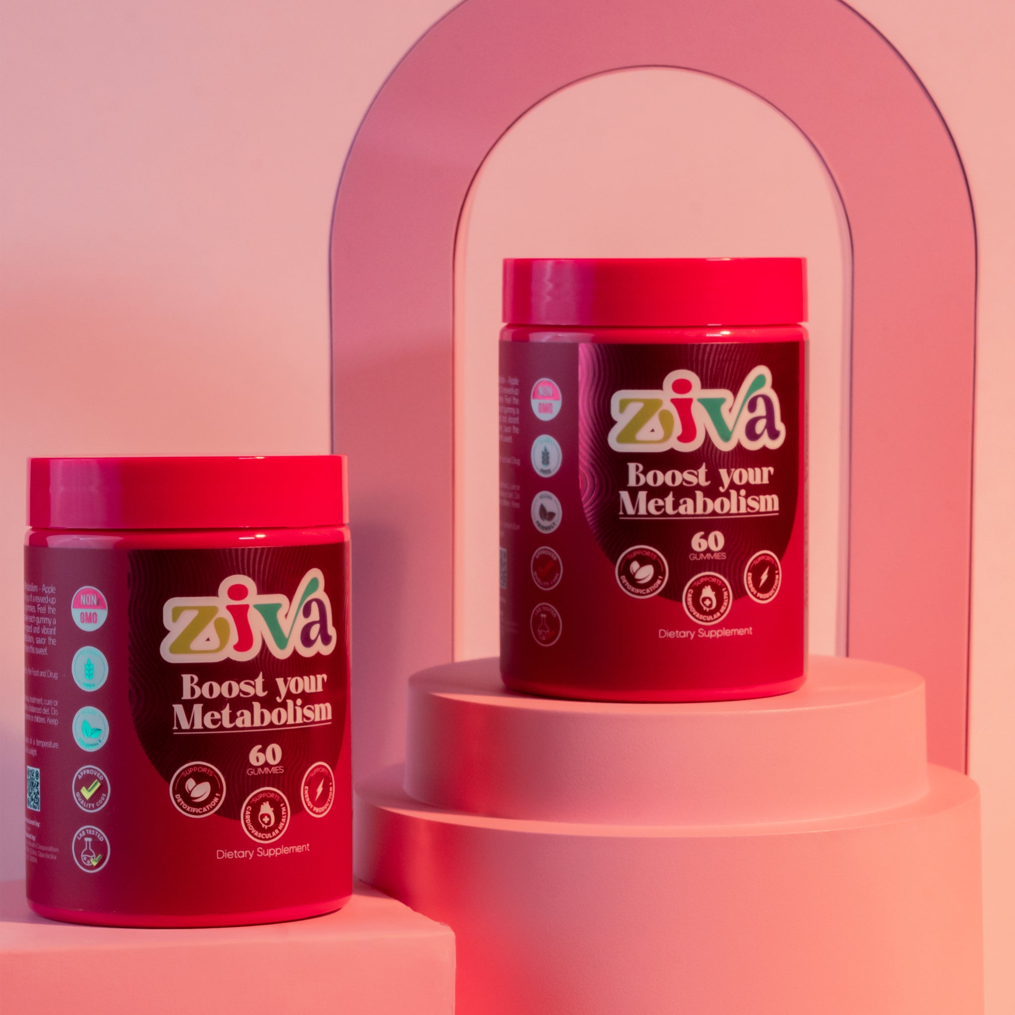 Image of Ziva Boost Your Metabolism (60 Gummies)