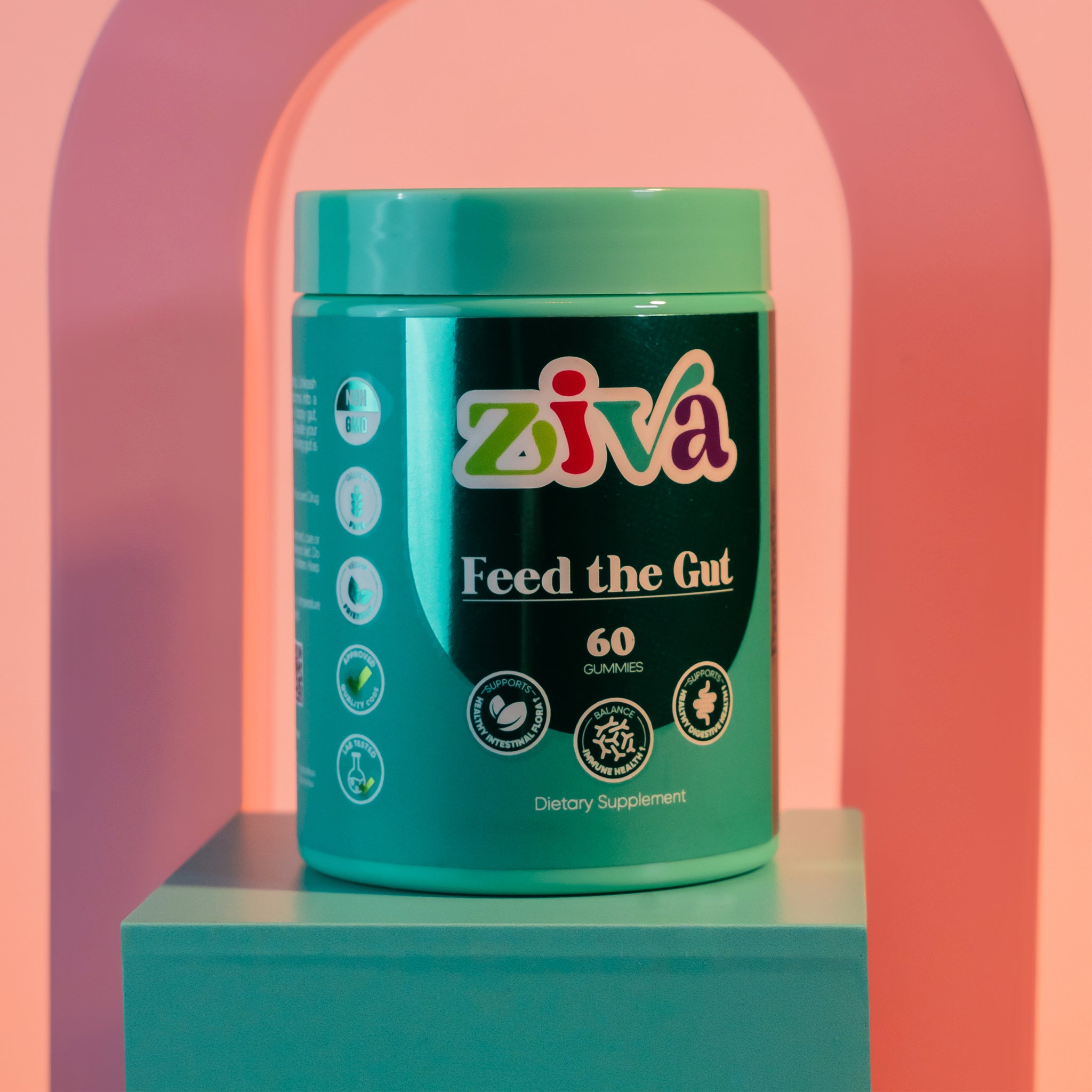 Image of Ziva Feed The Gut (60 Gummies)