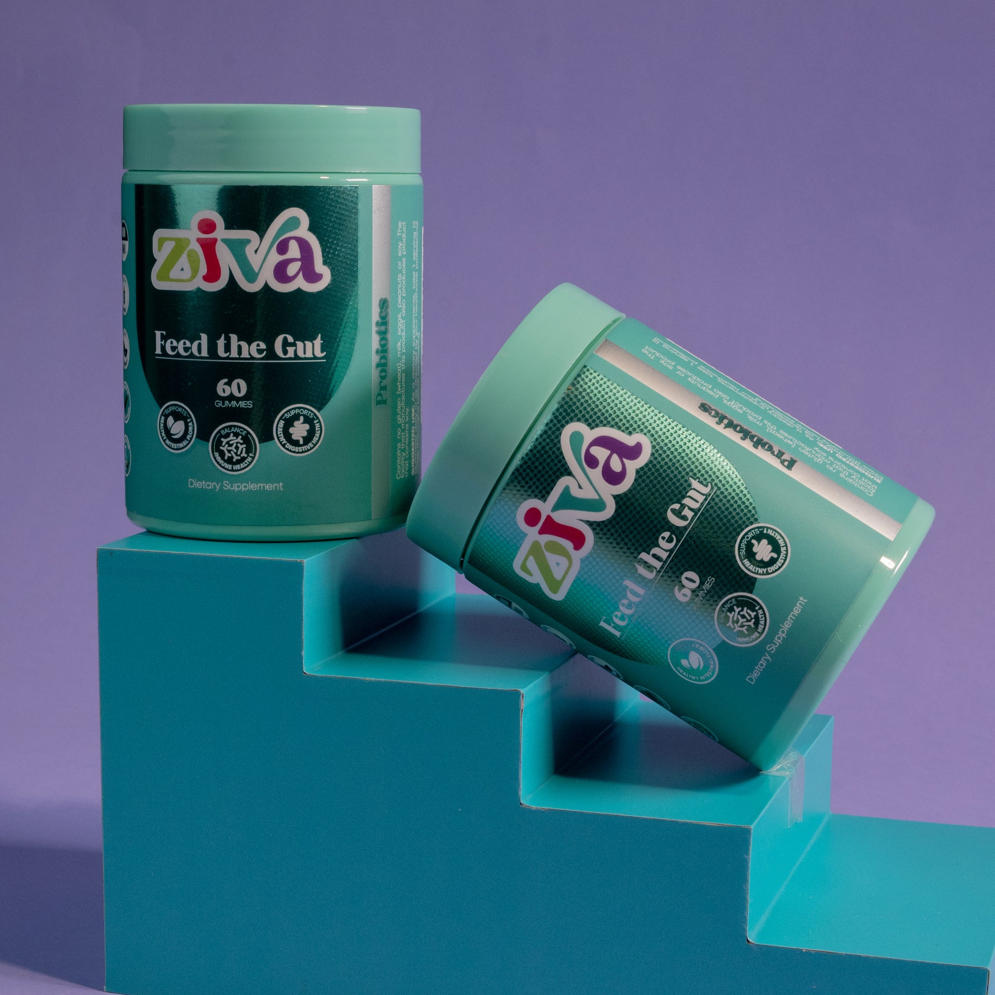 Image of Ziva Feed The Gut (60 Gummies)