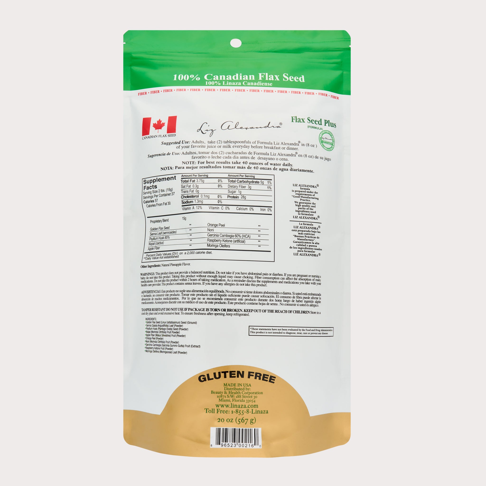 Image of Ziva Flax Seed Plus (Formula) with Garcinia Cambogia