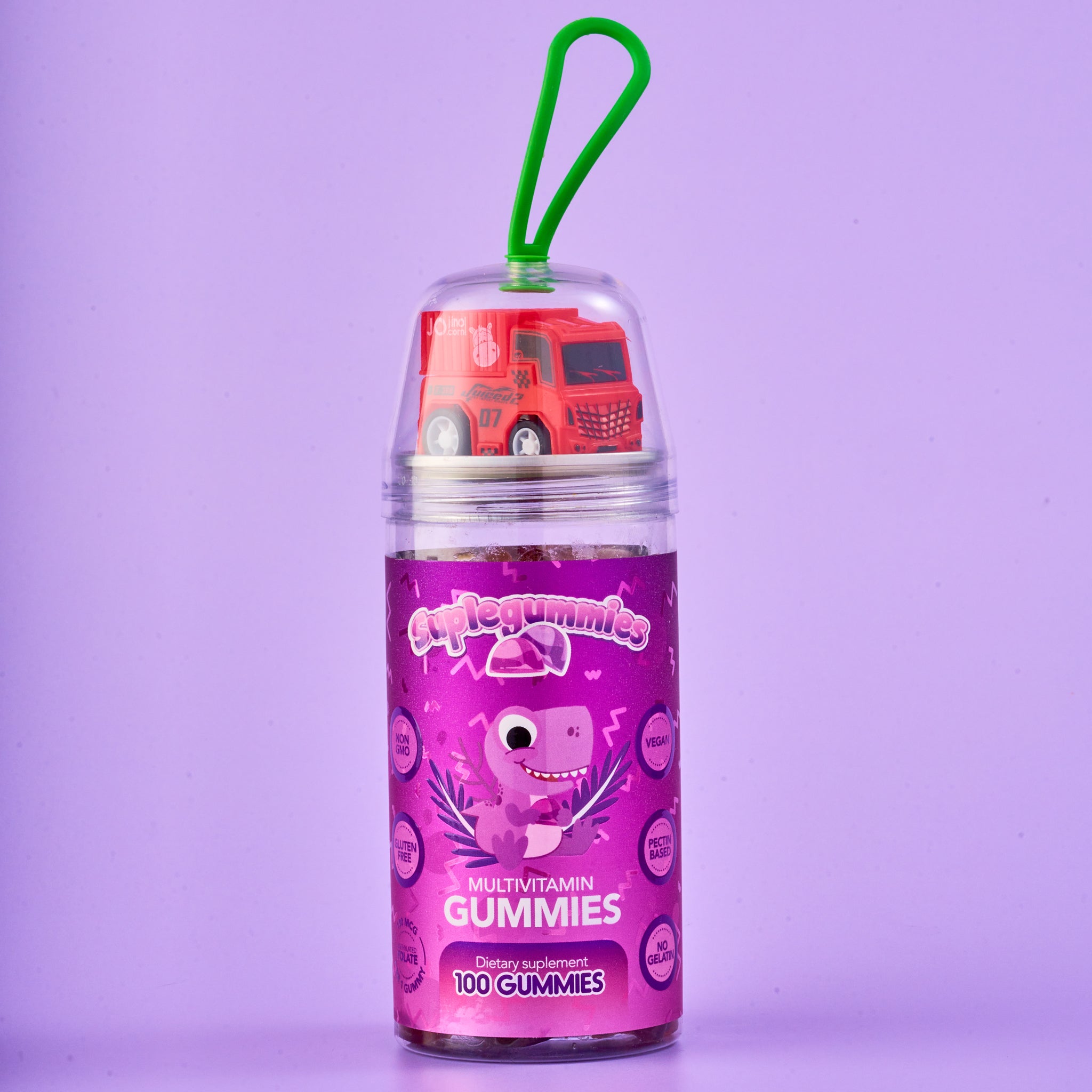 Image of Ziva Suplegummies + Car Toy (100 Gummies)