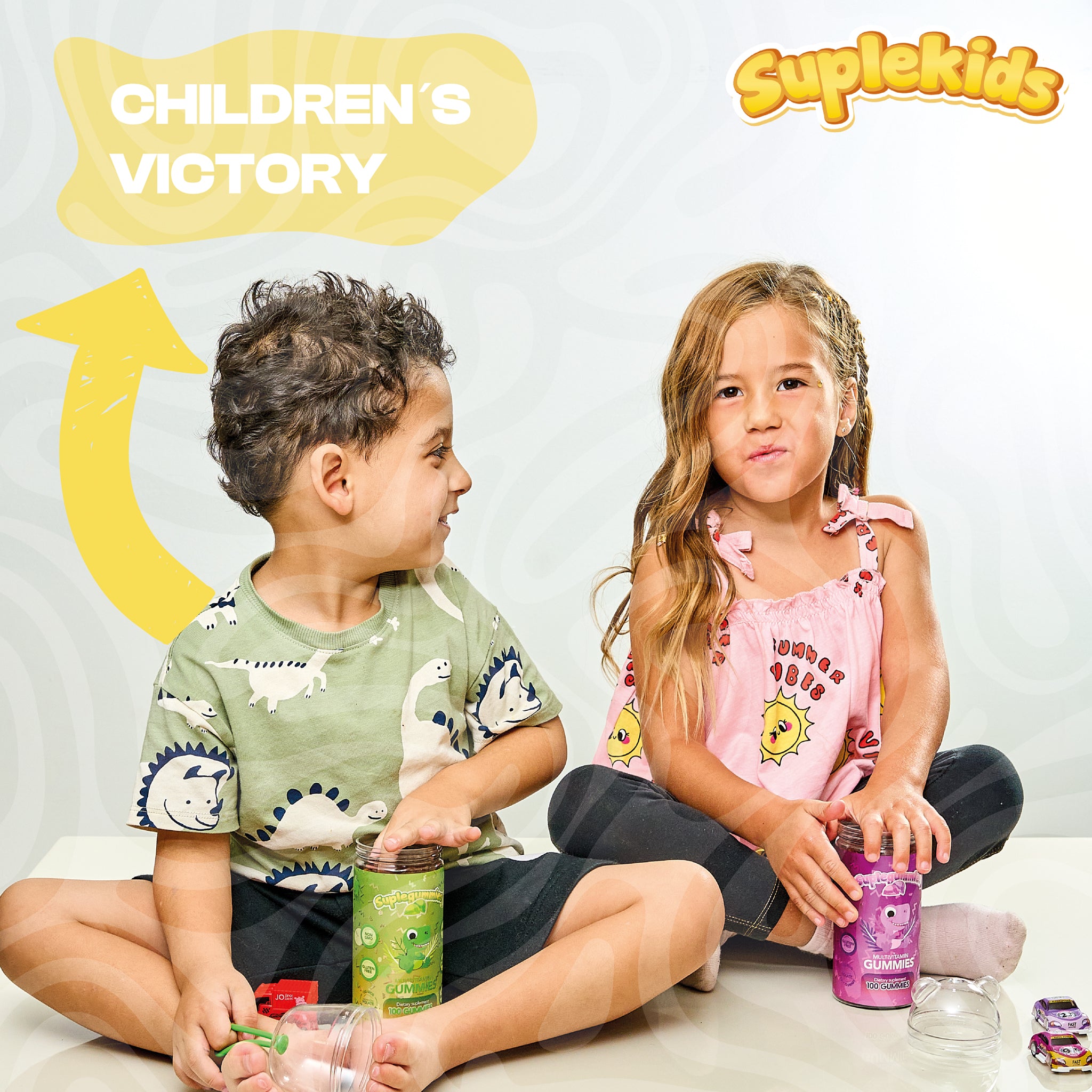 Image of Ziva Suplegummies + Car Toy (100 Gummies)