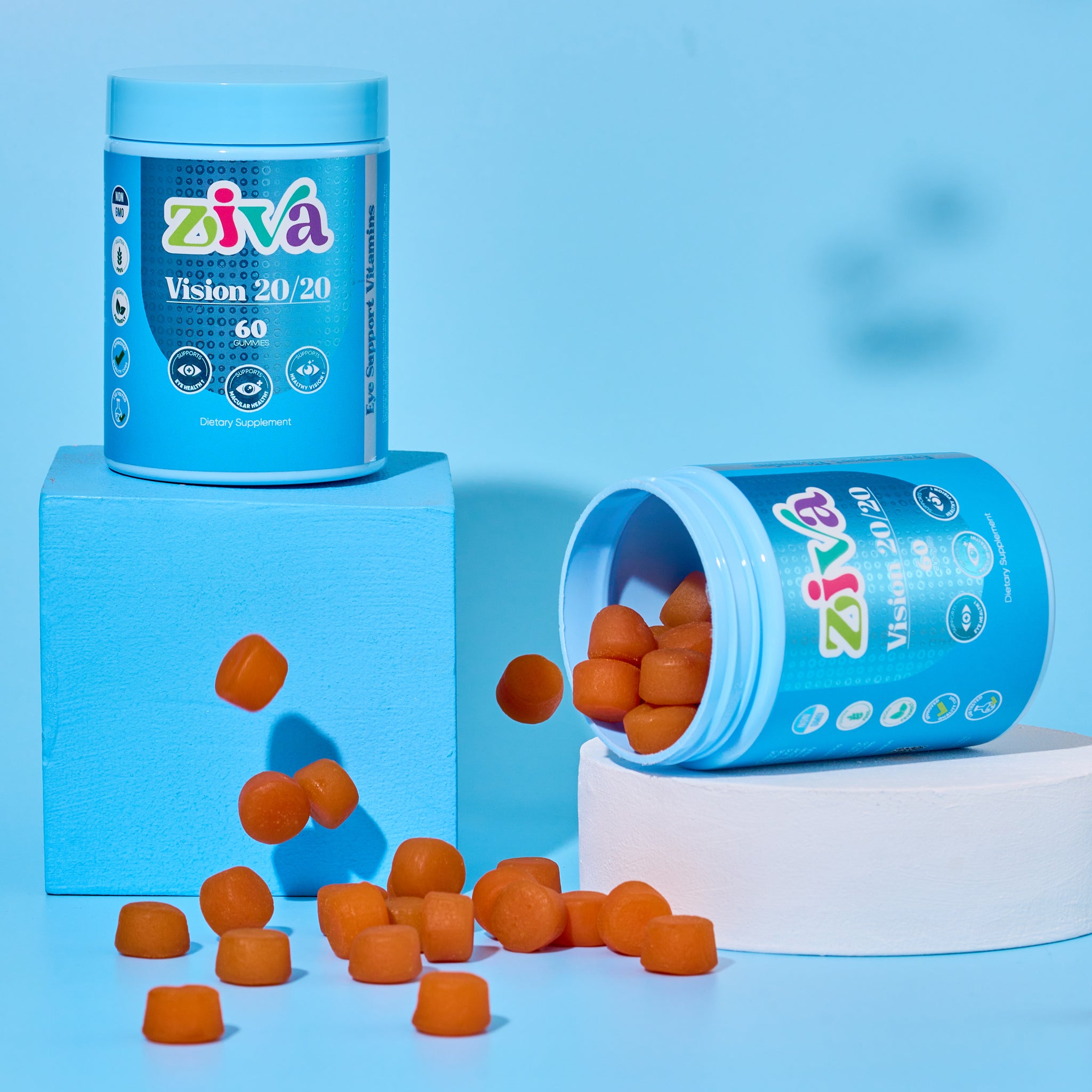 Image of Ziva Vision 20/20 (60 Gummies)