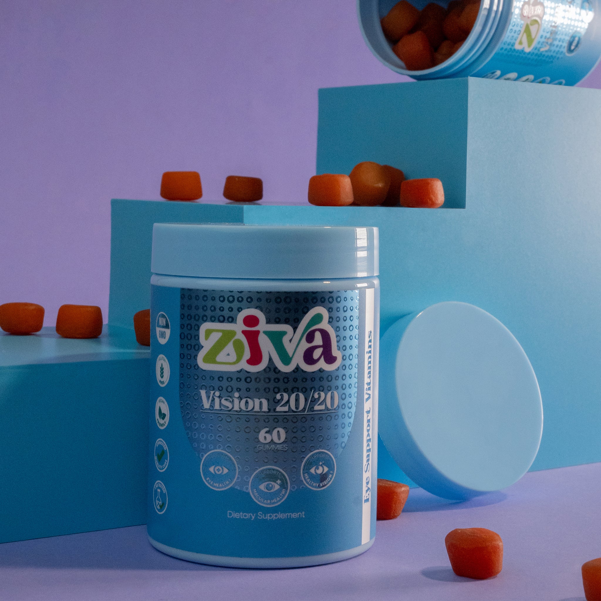 Image of Ziva Vision 20/20 (60 Gummies)