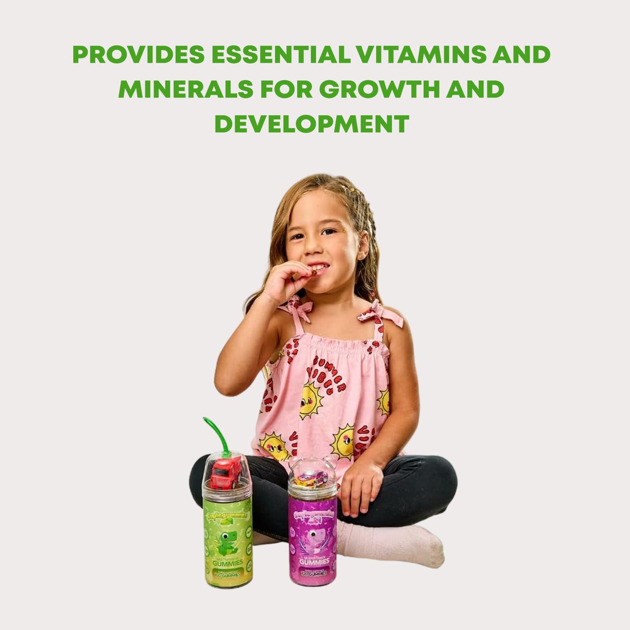 Image of Ziva Suplegummies + Car Toy (100 Gummies)