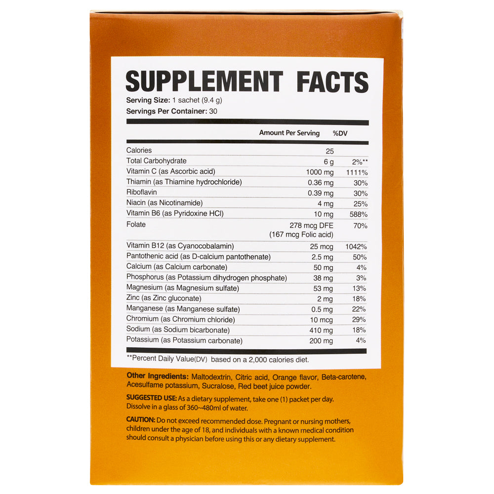 Image of Vitamin C + Zinc (30 Sachets)