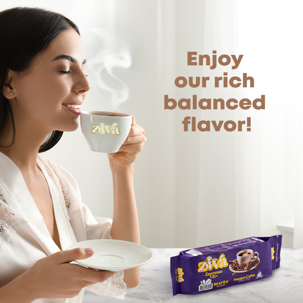 Image of Ziva Espresso Premium Coffee (Medium Roast)