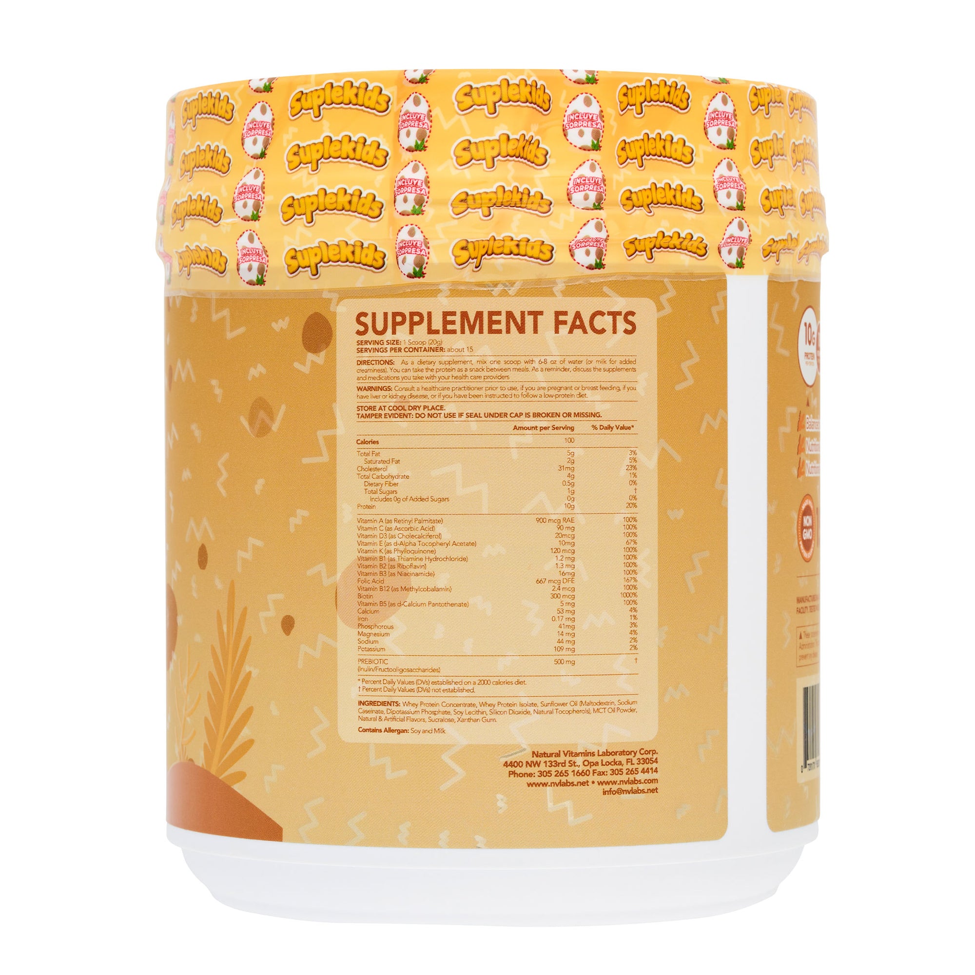 SupleKids Nutritional Supplement - Vanilla Flavor